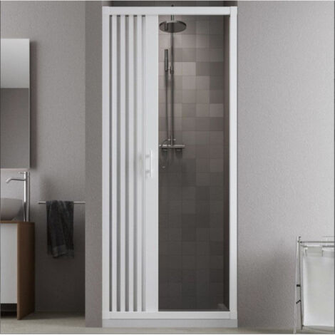 Porta frontale riducibile in pvc modello colibrÌ sirio plus h.188 cm 80-60 - spazio ingresso max 51 cm FORTE