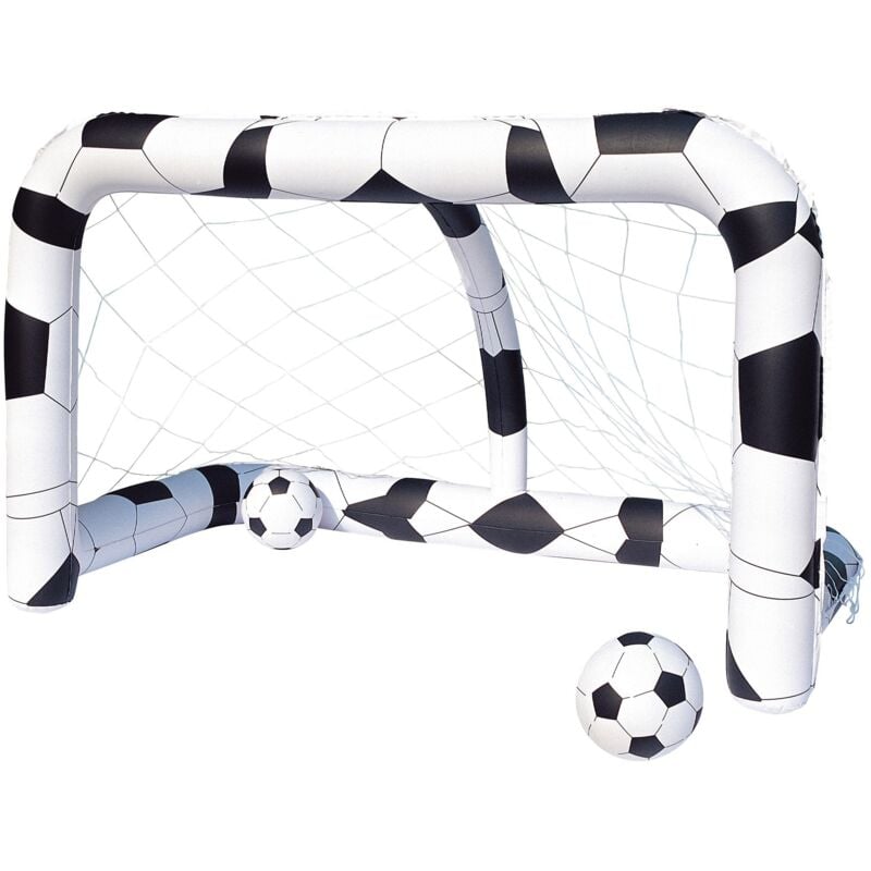 Porta Gioco Calcio Gonfiabile 52058 con 2 Palloni 213X122X137 Cm Bestway