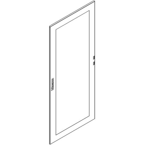 Porta in vetro Bticino MAS per armadi a pavimento LDX400 LDX800 93890V