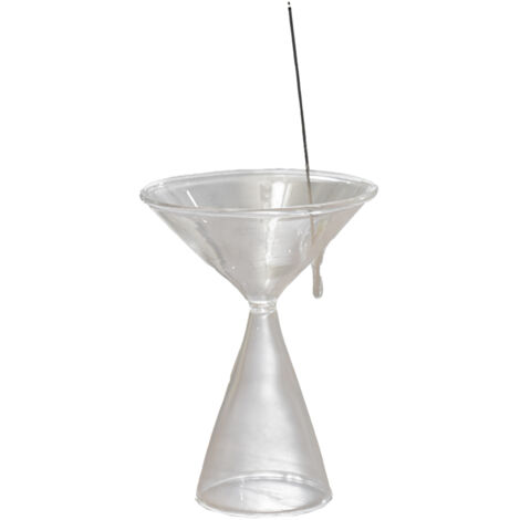 Porta incienso de cristal con soporte para varitas, varitas de incienso de sándalo, aromaterapia zen para el hogar, té, meditación (caja de 18,5 x 13 x 13 cm)
