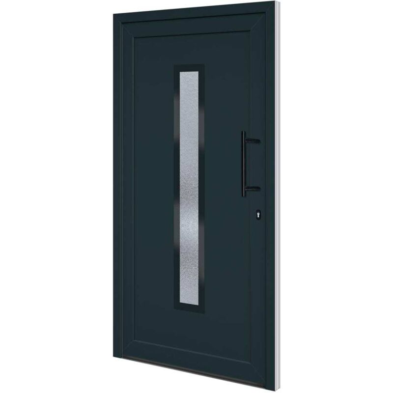 Vidaxl Porta Ingresso Antracite 108x208 Cm In Pvc