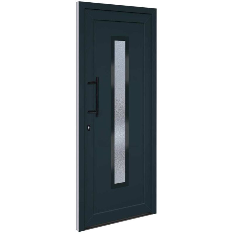 Vidaxl Porta Ingresso Antracite 88x200 Cm In Pvc