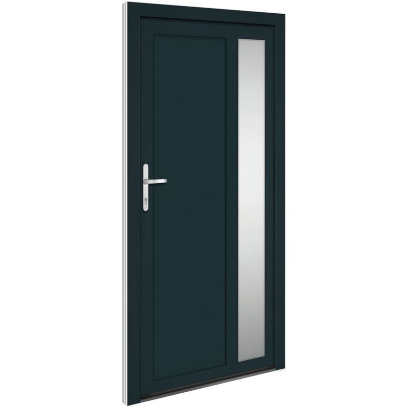 Vidaxl Porta Ingresso Antracite 108x208 Cm In Pvc