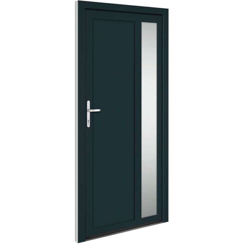 Vidaxl Porta Ingresso Antracite 98x200 Cm In Pvc