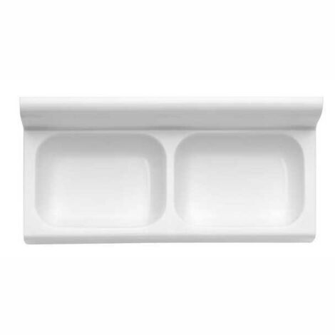 Porta jabón de pared B.Co Doppio Plus cm 16X6 Eliplast