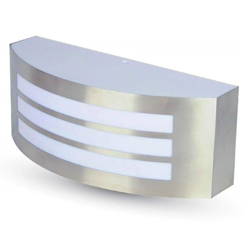 TrAdE Shop Traesio - Porta Lampada Portalampada Esterno Vetro Vt7514 E27 Ip44 Design Illuminazione -