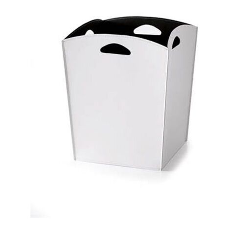 Porta legna in cuoio Firestyle Venus   Nero