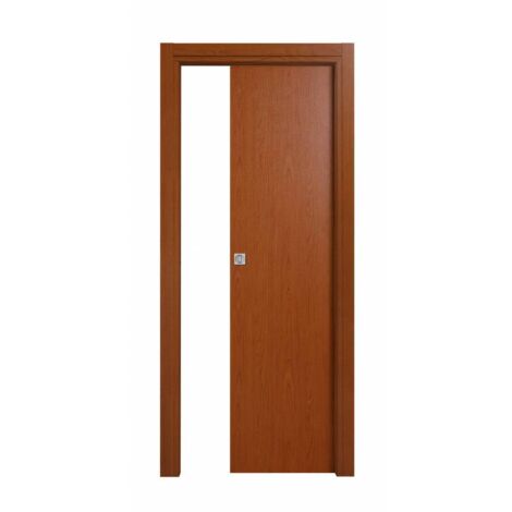 PORTA MICROTEC 210X90 SCORREV. CILIEGIO