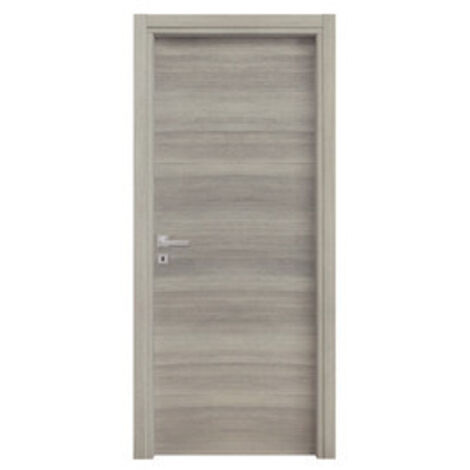 PORTA MICROTEC ROVERE GRIGIO 90X210