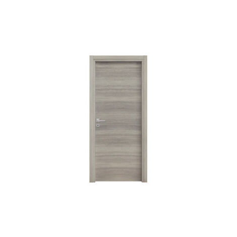 PORTA MICROTEC ROVERE GRIGIO 90X210