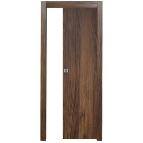 PORTA MICROTEC SCORREV NOCE QUERCIA 70X210