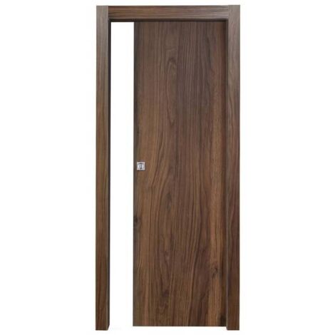 PORTA MICROTEC SCORREV NOCE QUERCIA 90X210