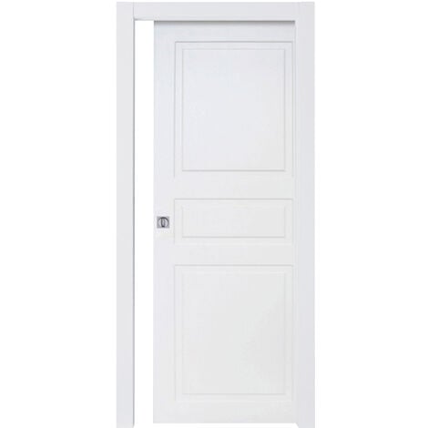 Porta mod. bugna scorr. l.bianco cm. 210x80