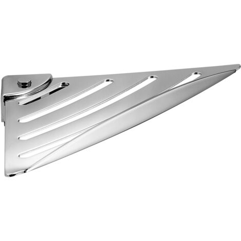 Porta oggetti angolare acciaio inox cromato serie Essential ES80 Gedy