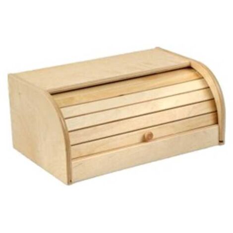 Porta pan de madera Serrandina Natural cm 39X25 h 17