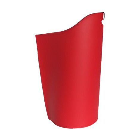 Porta pellet ergonomico in cuoio Sapel Marrone