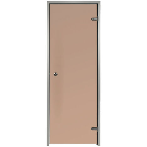 Porta per hammam bronzo 80 x 190 cm