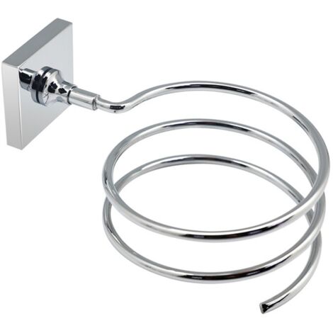 Porta phon da muro in acciaio inox AISI 304 e Cromall FJ55 Gedy serie FUJI Cromato