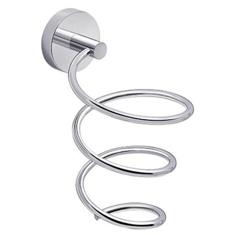 Porta phon da muro in acciaio inox e Cromall 2355 Gedy serie EROS Cromato