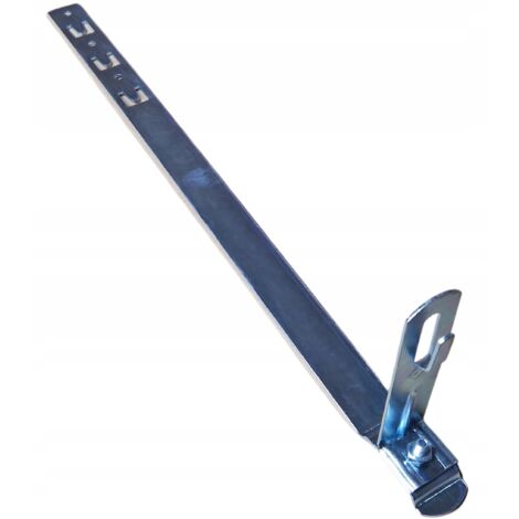 Porta piastrelle L -415 H 70mm universale ZZ ACCIAIO ZINCATO