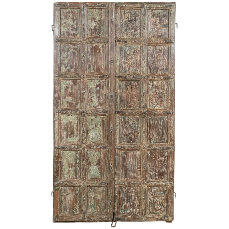 Biscottini Porta Portone In Legno Massello E Ferro Da Interno O Da ...