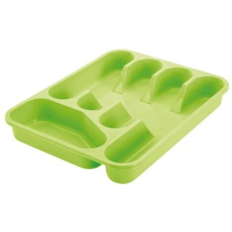 Porta Posate Cassetto Lime - 26,5X33,5Xh4,5 Cm