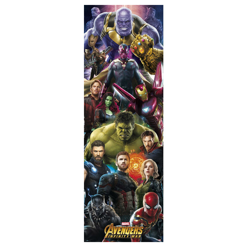 Porta poster marvel the avengers: infinity war