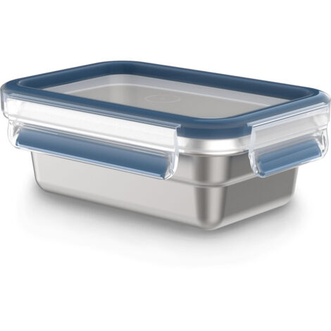 Porta pranzo Tefal N11503 Azzurro Acciaio inossidabile Rettangolare 500 ml