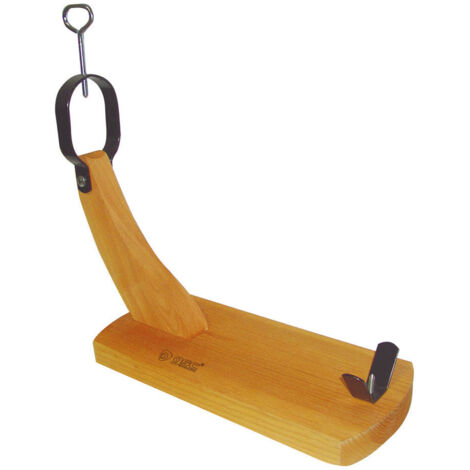 porta prosciutto in legno