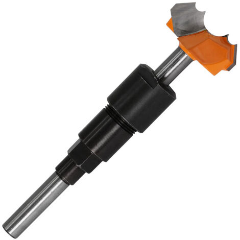 Porta punte per fresa con asta di prolunga da 8 mm - per fresatrici e macchine per incisione del legno