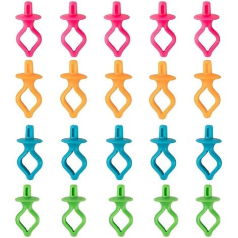 Porta-rocchetti, confezione da 20, per macchina da cucire, colore casuale