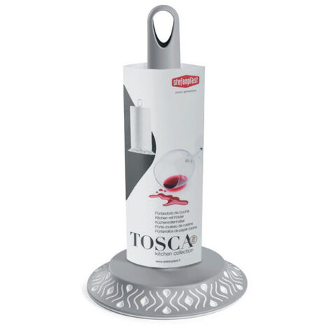 Porta rollo vertical Tosca gris 17 H 30 Stefanpl