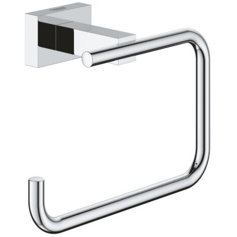 PORTA ROTOLO CARTA ESSENTIALS CUBE Cromo