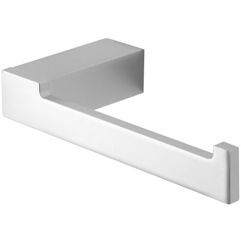 Porta rotolo carta igienica da muro in alluminio argento Sky