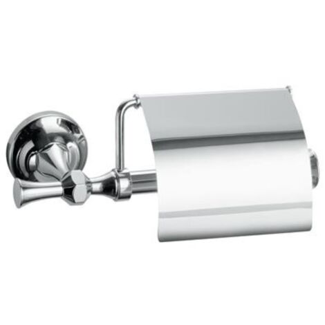 Porta rotolo chiuso parete cromo fir italia - fir italia