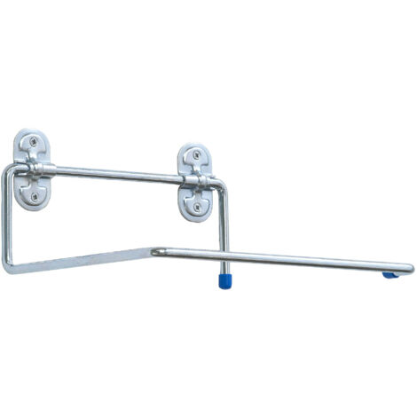 Porta Rotolo per Carta Asciugamani Multiuso 29 cm da Muro in Acciaio Bauer