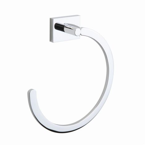 Porta salviette ad anello cromato - serie Sting