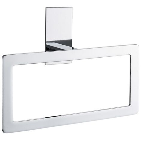 Porta salviette ad anello cromo - serie Level