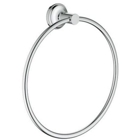 PORTA SALVIETTE AD ANELLO ESSENTIALS AUTHENTIC Cromo