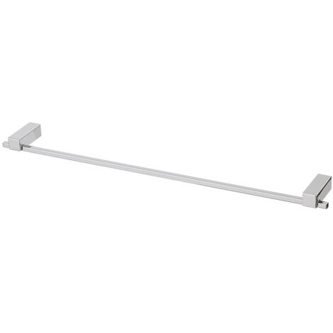 Porta salviette da parete in acciaio cromato modello unica lunghezza 55 cm Feridras