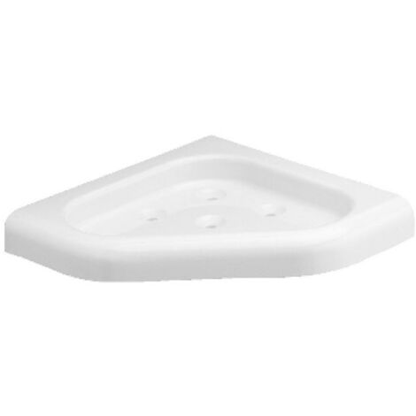 PORTA SAPONE ANGOLARE SERIE LUCA Bianco