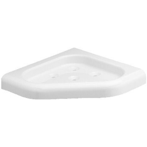 PORTA SAPONE ANGOLARE SERIE LUCA Bianco