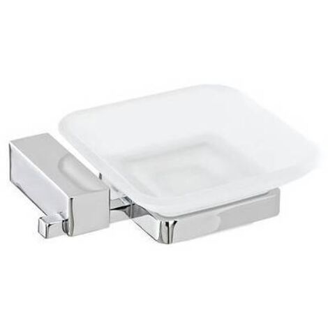 PORTA SAPONE CROMO SERIE UNICA Cromo 12x20xh4 cm