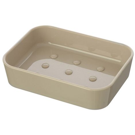 Porta sapone da Appoggio per il Bagno colore Beige Star