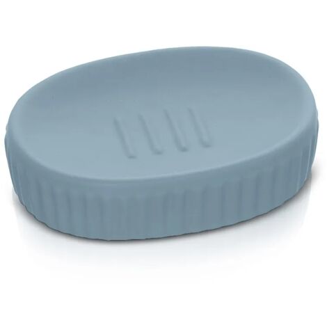 Porta sapone da appoggio turchese cobalto in ceramica Cup