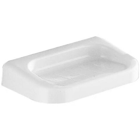 Porta sapone da parete in resina termoindurente modello darios dim. cm(lxpxh):18x11,5x3,5 GEDY
