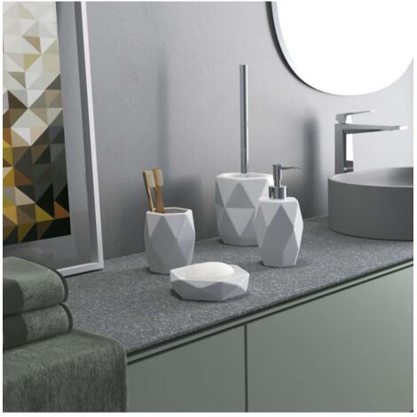 Porta sapone dalia bianco gedy - gedy