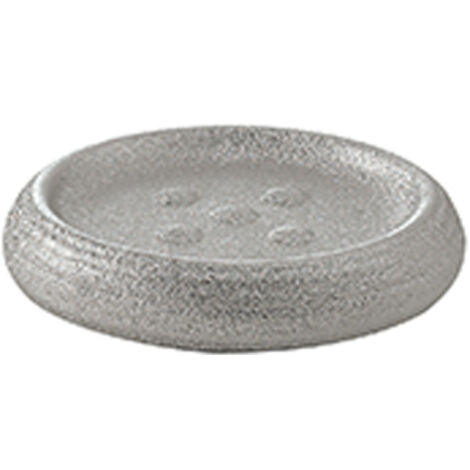 Porta sapone g-astrid argento - gedy