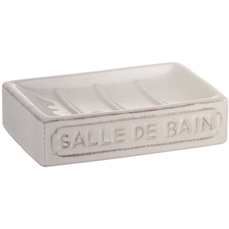 Porta sapone g-vivienne bianco - gedy