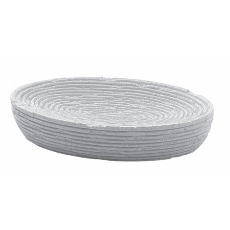 Porta sapone gemini bianco - gedy